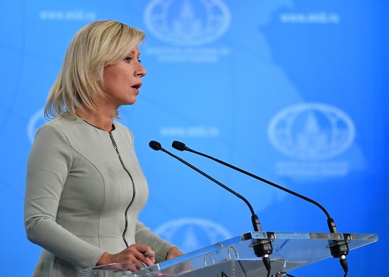 Russia Zakharova Briefing