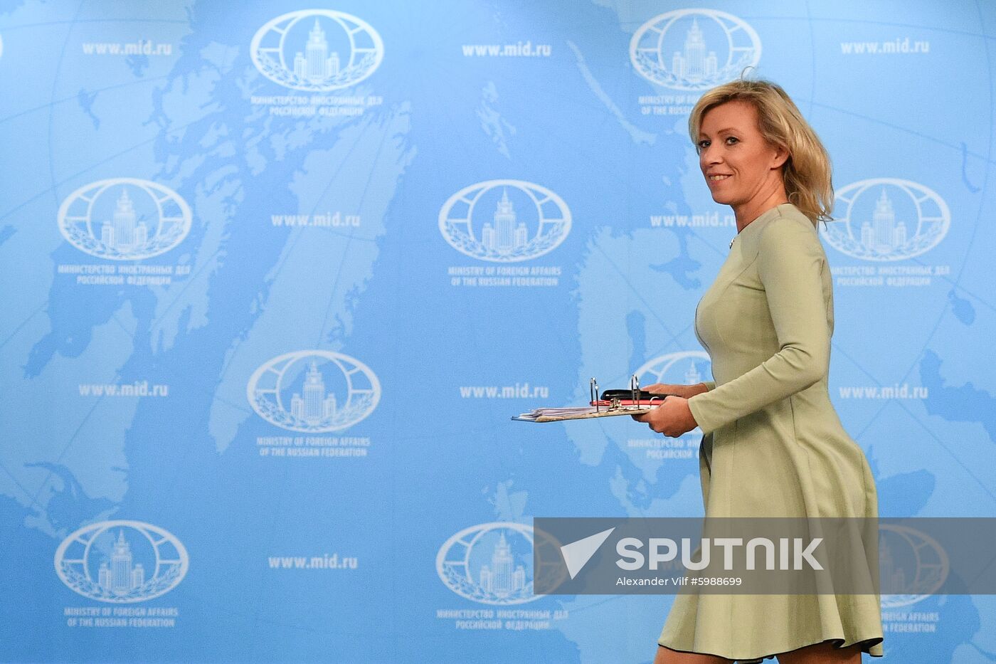 Russia Zakharova Briefing