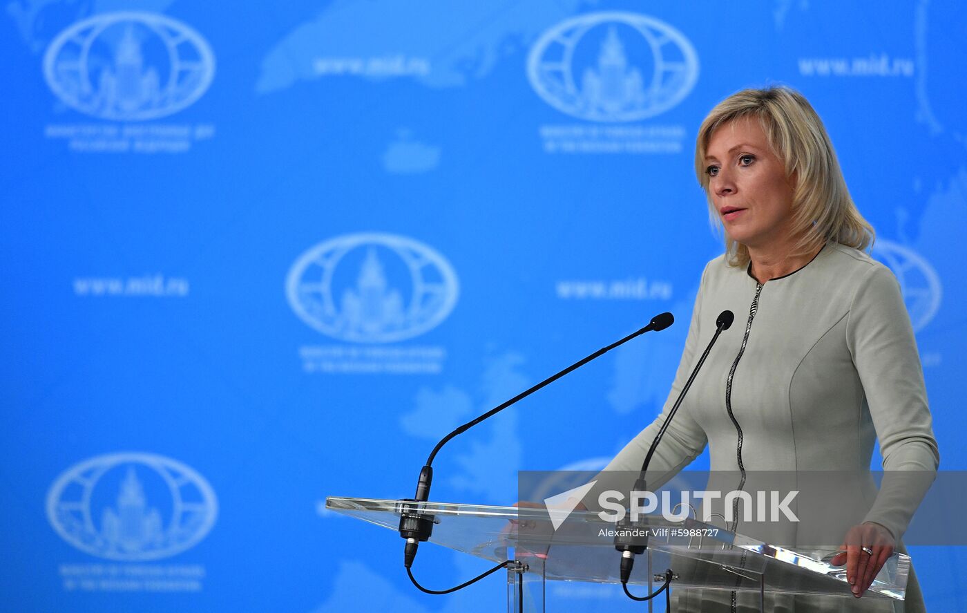 Russia Zakharova Briefing