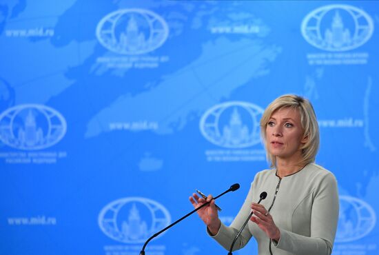 Russia Zakharova Briefing
