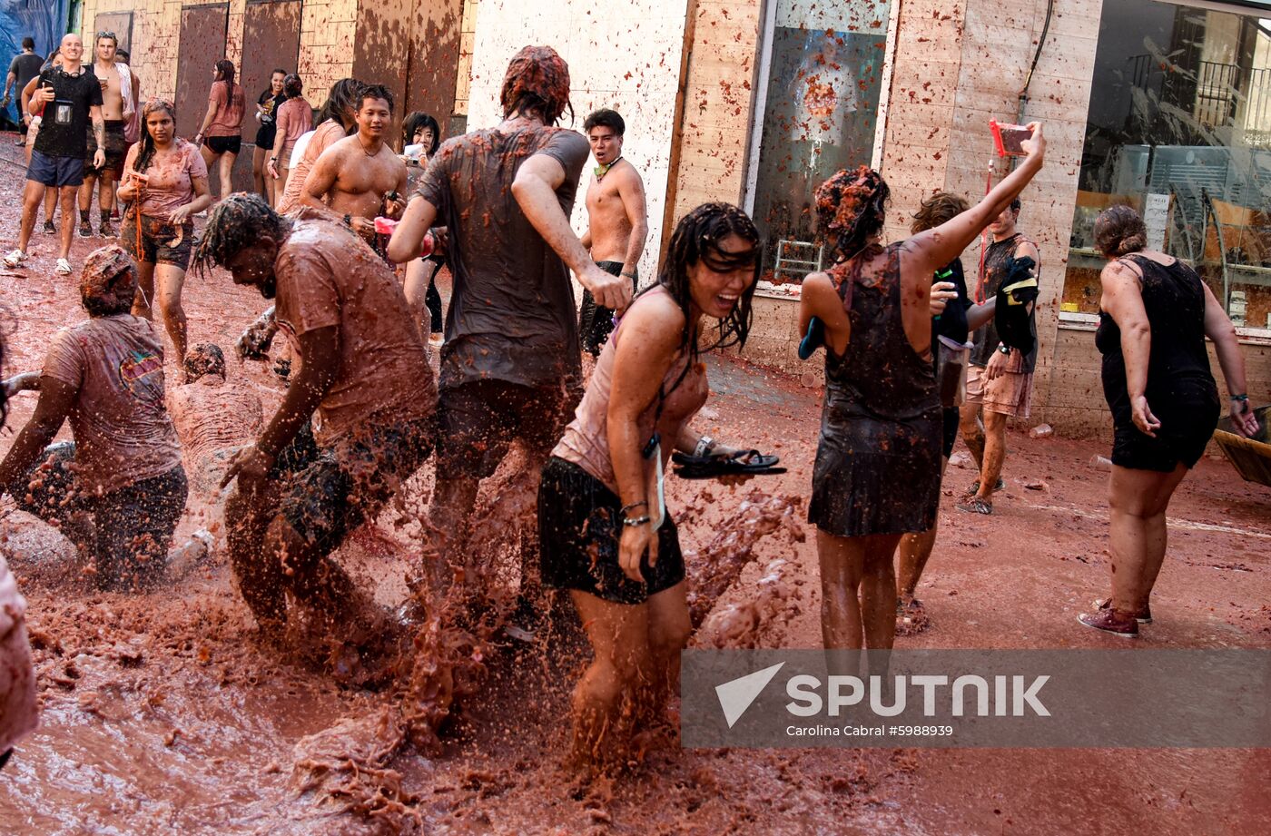 Spain La Tomatina Festival