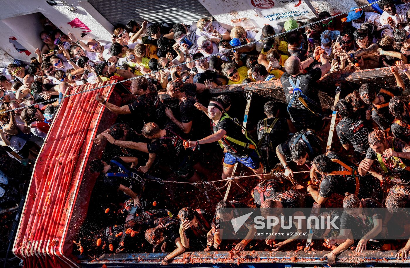 Spain La Tomatina Festival