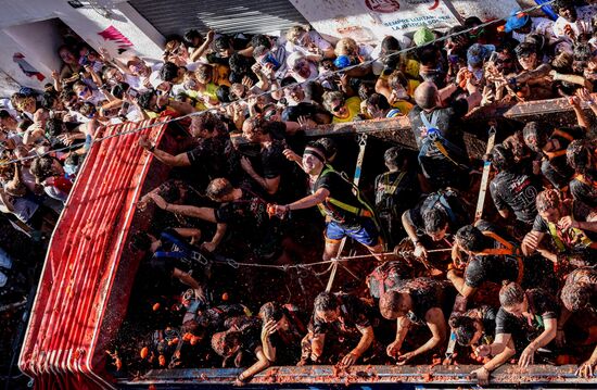 Spain La Tomatina Festival