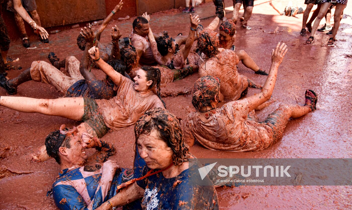 Spain La Tomatina Festival