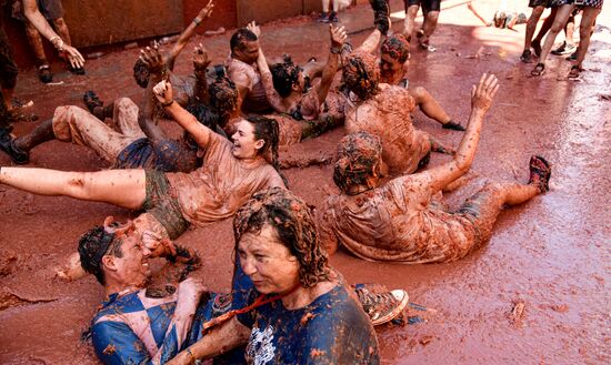 Spain La Tomatina Festival