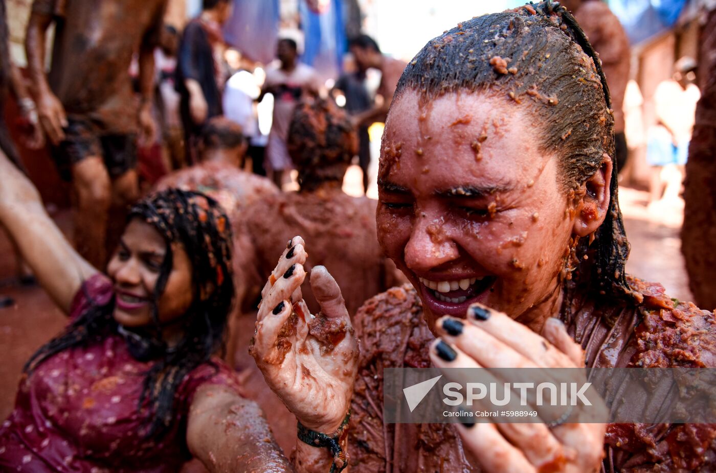 Spain La Tomatina Festival