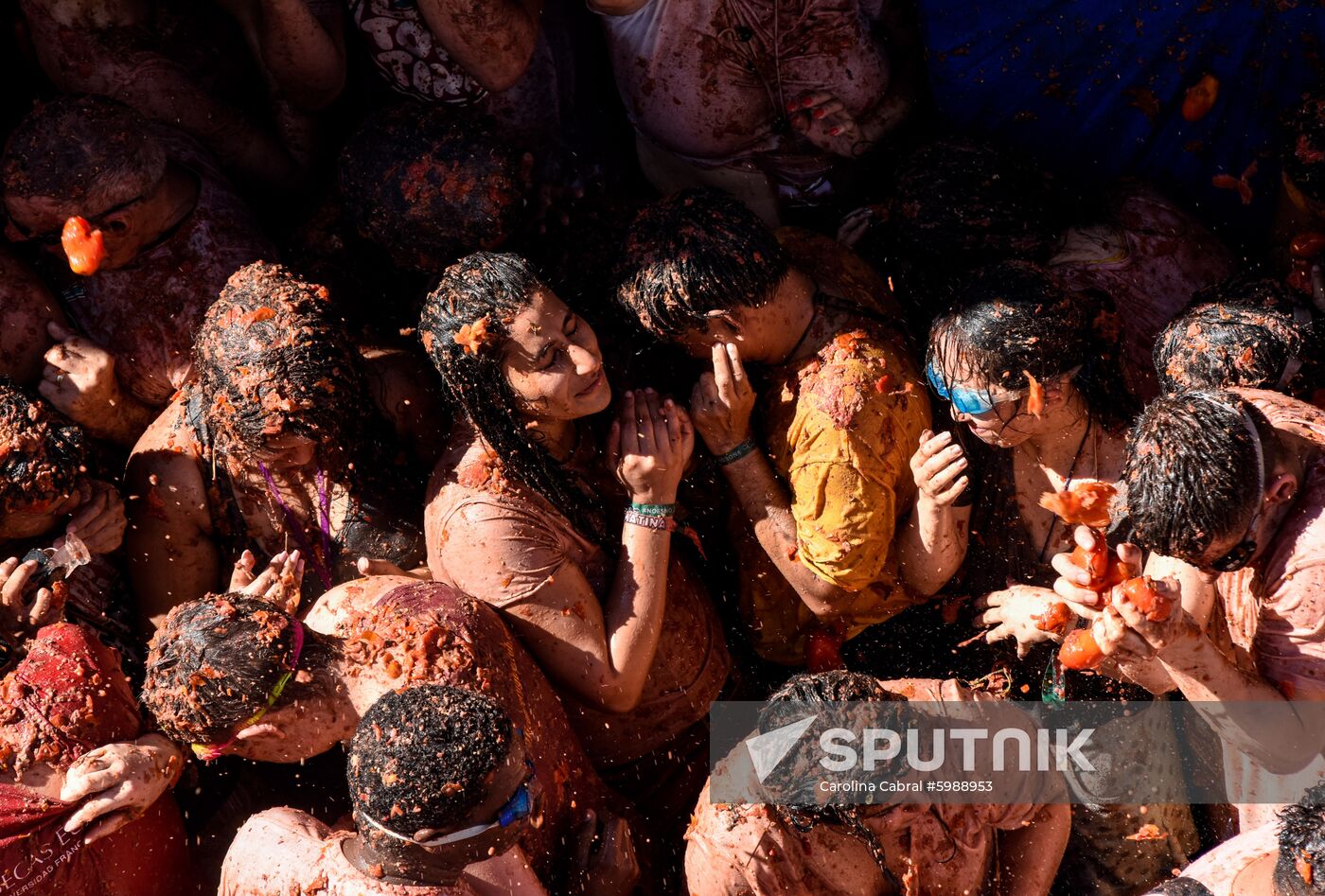 Spain La Tomatina Festival