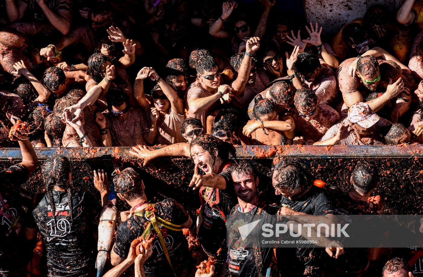 Spain La Tomatina Festival