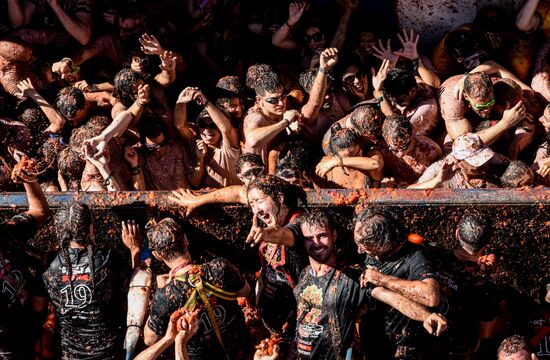 Spain La Tomatina Festival