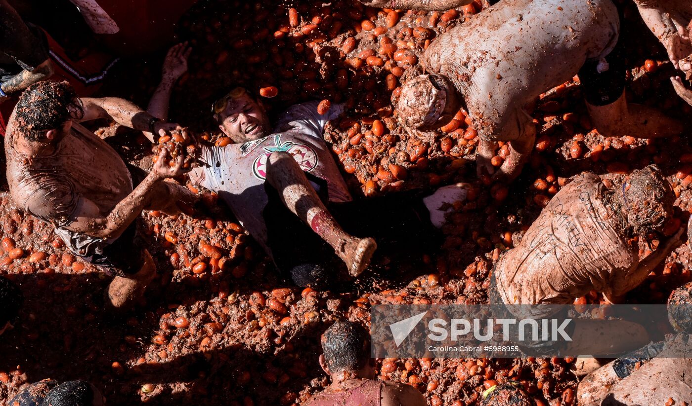 Spain La Tomatina Festival