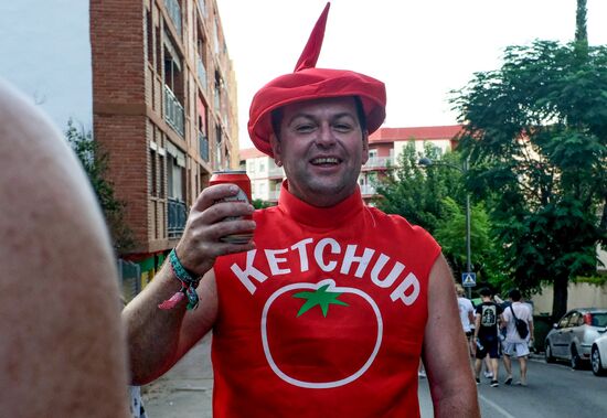Spain La Tomatina Festival
