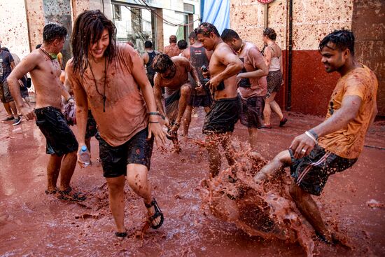 Spain La Tomatina Festival