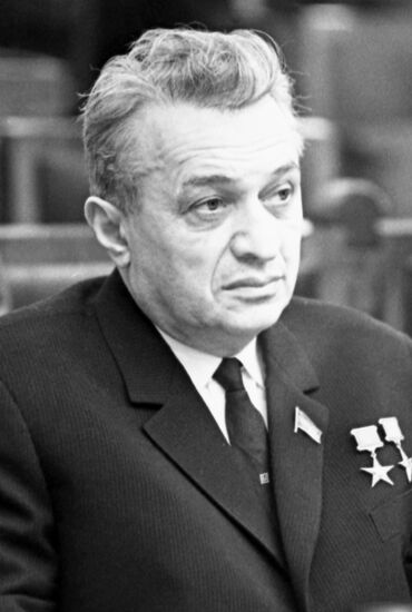 Soviet aircraft designer Artyom Mikoyan
