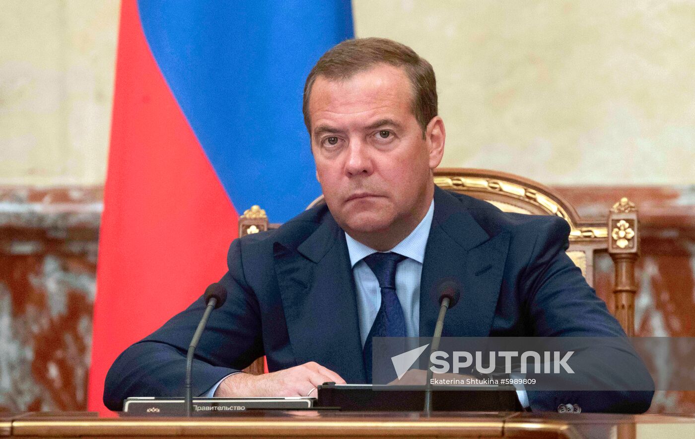 Russia Medvedev Government