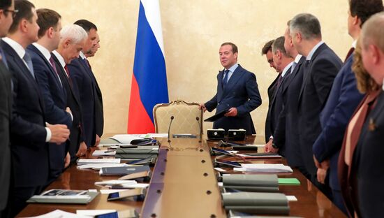 Russia Medvedev Vnesheconombank