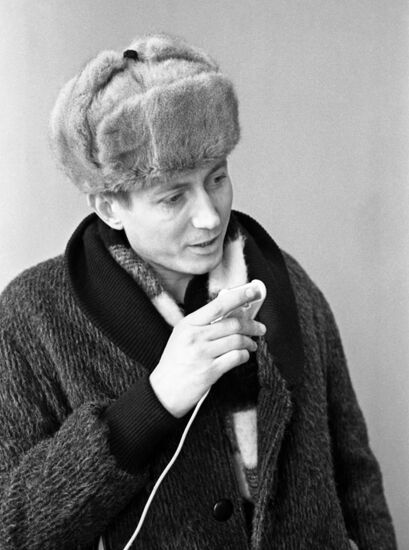Soviet poet Yevgeny Yevtushenko