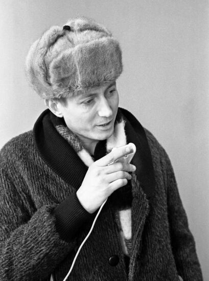 Soviet poet Yevgeny Yevtushenko