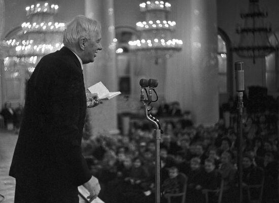 Soviet children's poet Kornei Chukovsky