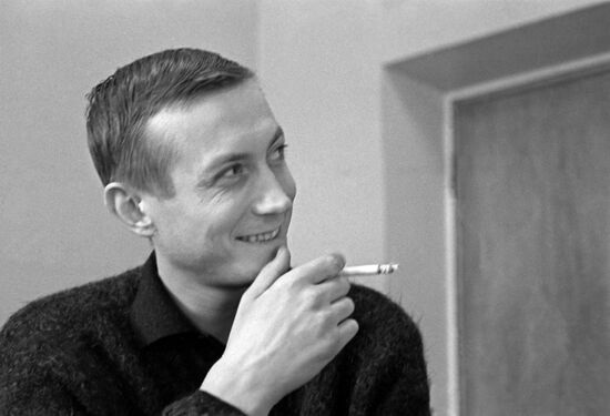 Soviet poet Yevgeny Yevtushenko