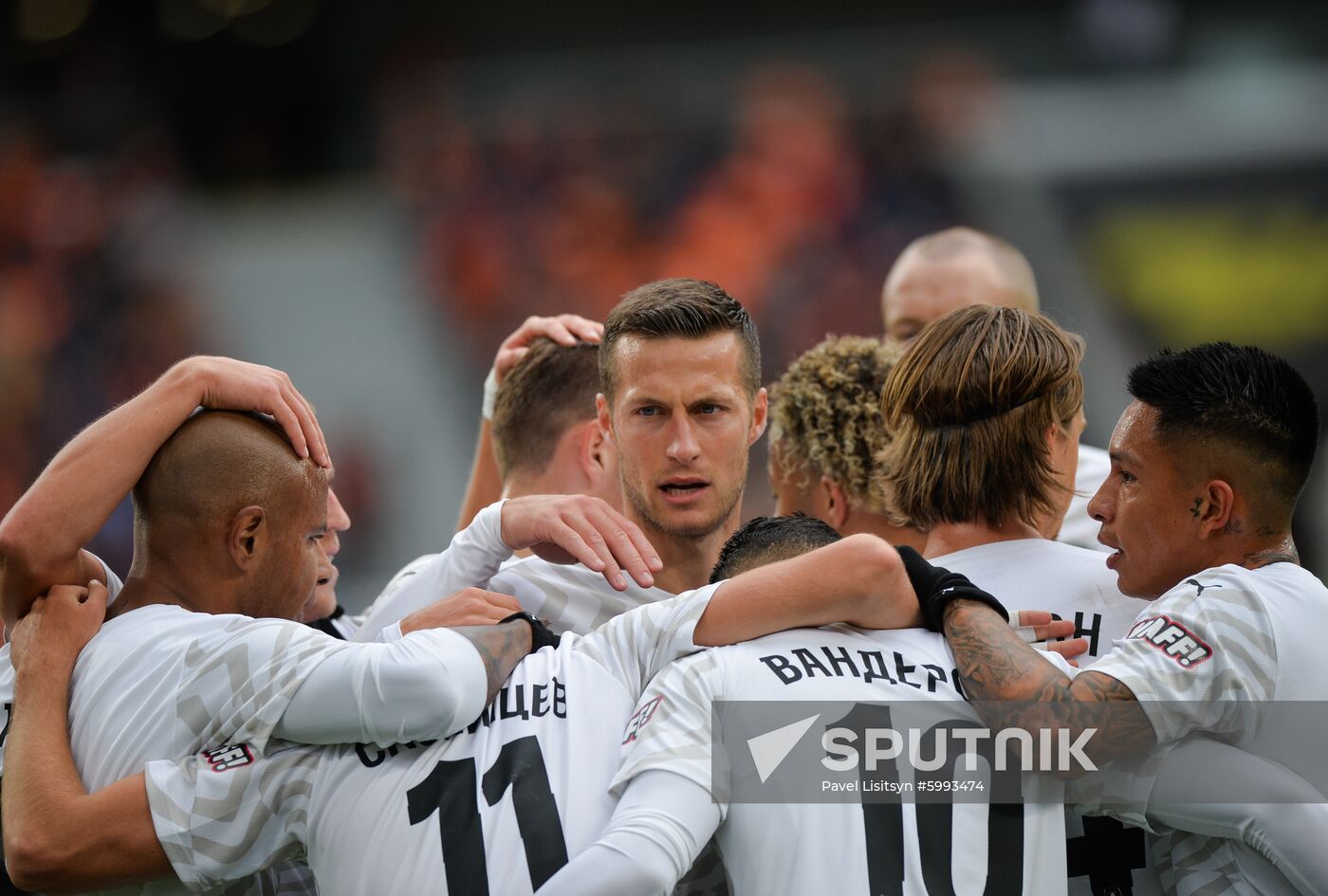 Russia Soccer Premier-League Ural - Krasnodar