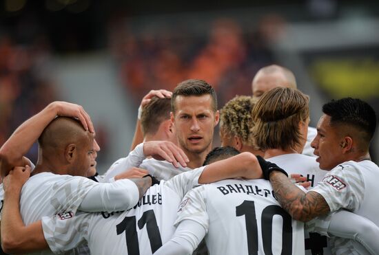 Russia Soccer Premier-League Ural - Krasnodar