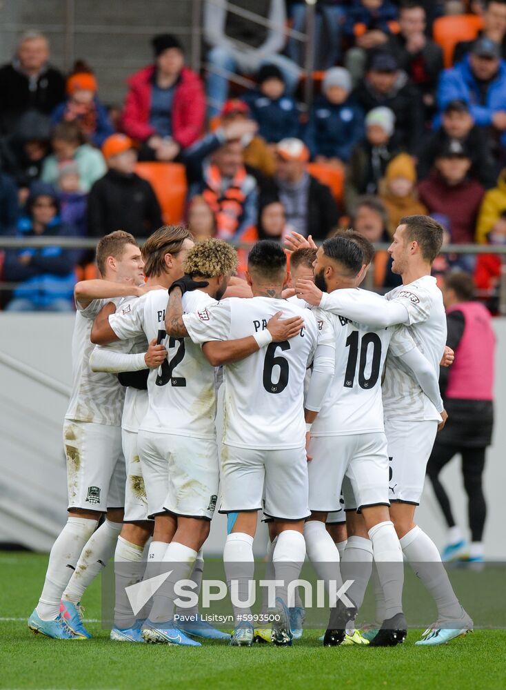 Russia Soccer Premier-League Ural - Krasnodar