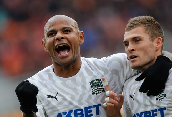 Russia Soccer Premier-League Ural - Krasnodar