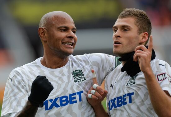 Russia Soccer Premier-League Ural - Krasnodar