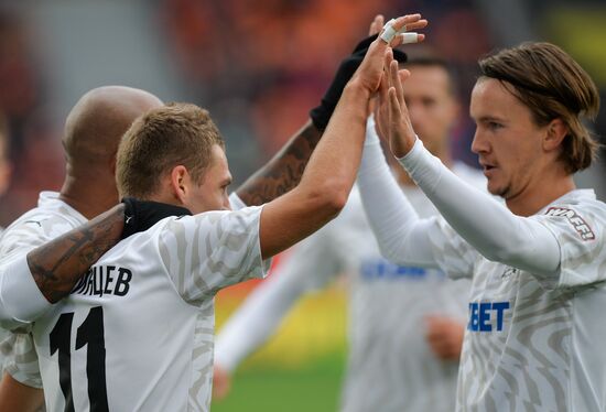 Russia Soccer Premier-League Ural - Krasnodar