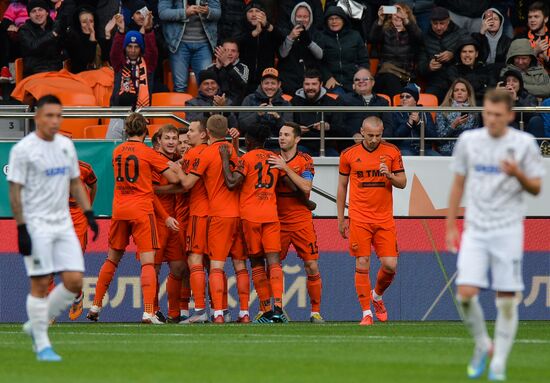 Russia Soccer Premier-League Ural - Krasnodar