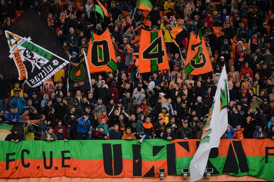 Russia Soccer Premier-League Ural - Krasnodar