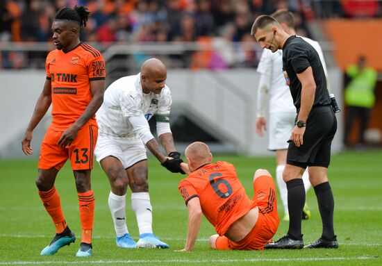 Russia Soccer Premier-League Ural - Krasnodar