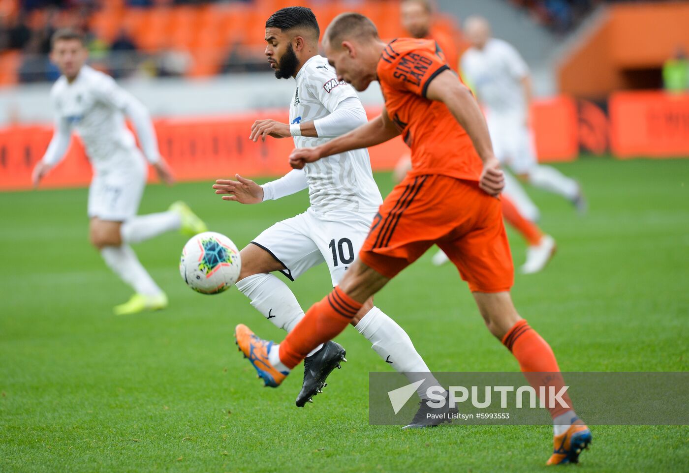 Russia Soccer Premier-League Ural - Krasnodar