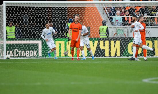 Russia Soccer Premier-League Ural - Krasnodar
