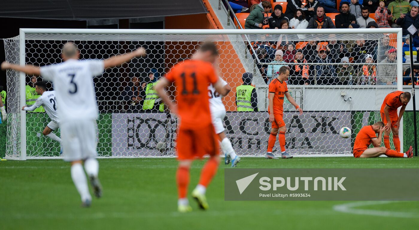 Russia Soccer Premier-League Ural - Krasnodar