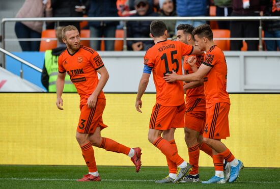 Russia Soccer Premier-League Ural - Krasnodar
