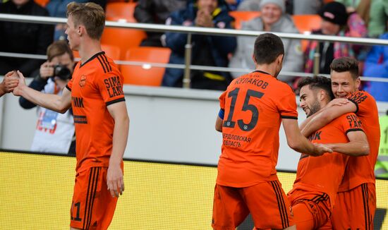 Russia Soccer Premier-League Ural - Krasnodar