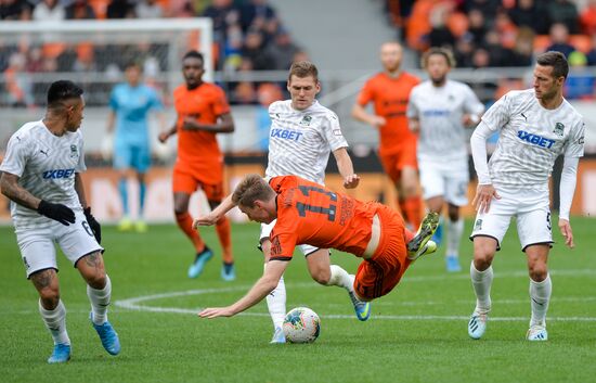 Russia Soccer Premier-League Ural - Krasnodar