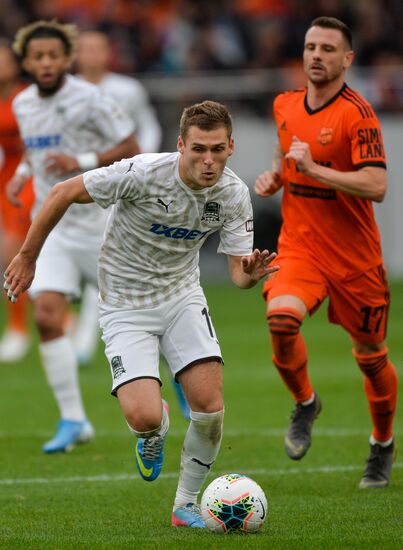 Russia Soccer Premier-League Ural - Krasnodar