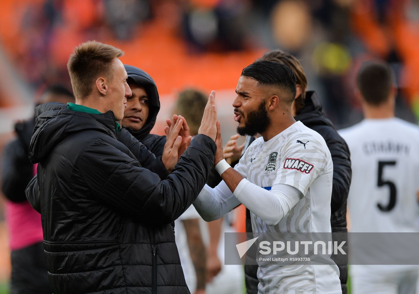 Russia Soccer Premier-League Ural - Krasnodar