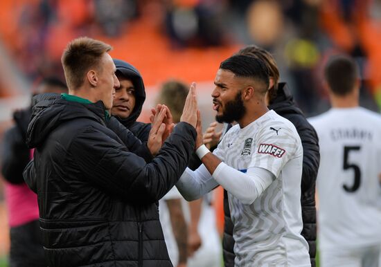 Russia Soccer Premier-League Ural - Krasnodar