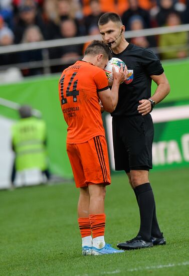 Russia Soccer Premier-League Ural - Krasnodar