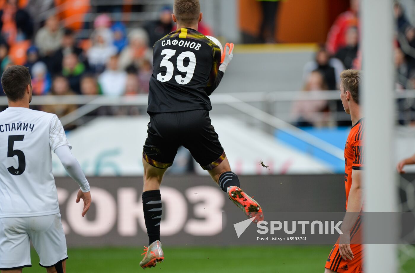 Russia Soccer Premier-League Ural - Krasnodar