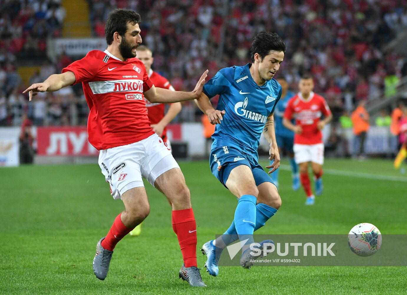 Russia Soccer Premier-League Spartak - Zenit