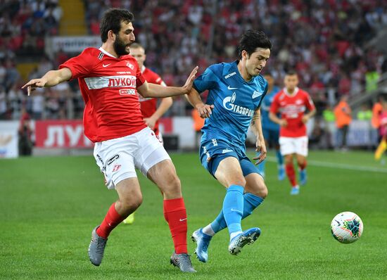 Russia Soccer Premier-League Spartak - Zenit