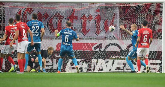 Russia Soccer Premier-League Spartak - Zenit