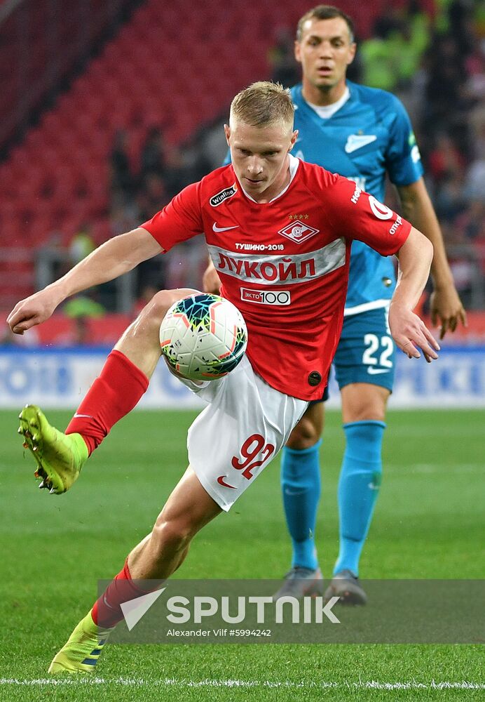 Russia Soccer Premier-League Spartak - Zenit