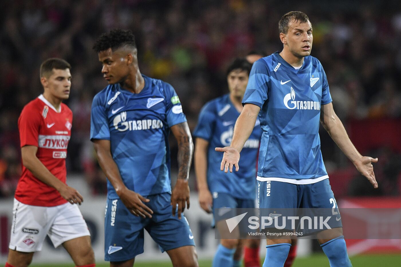 Russia Soccer Premier-League Spartak - Zenit