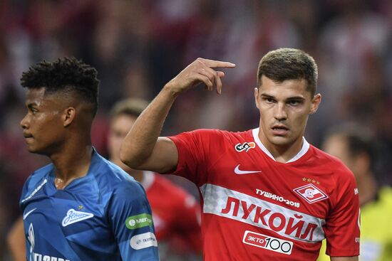 Russia Soccer Premier-League Spartak - Zenit