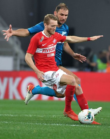 Russia Soccer Premier-League Spartak - Zenit